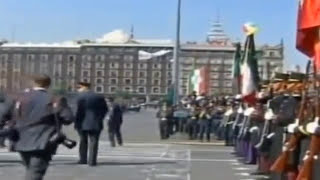 Peña Nieto hace berrinche en desfile militar del 20 de noviembre de 2013