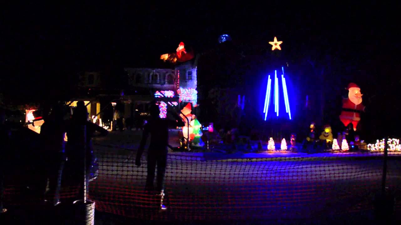 ... Christmas Light Show on Loop of Lights Queen Creek, AZ 2012 - YouTube