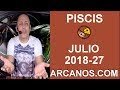 Video Horscopo Semanal PISCIS  del 1 al 7 Julio 2018 (Semana 2018-27) (Lectura del Tarot)