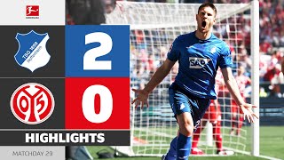 Kramarić-Brace Shocks Mainz! | HOFFENHEIM — MAINZ 05 | Highlights | Matchday 29 – Bundesliga 2024/25