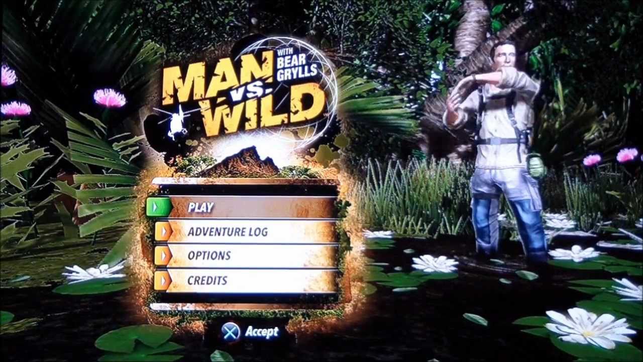 man vs wild video games