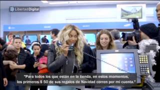 Beyoncé regala miles de dólares en un supermercado