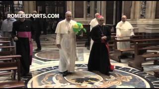 Pope Francis returns to Rome after WYD 2013!