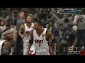 NBA 2K13 MyCAREER Playoffs NFG5 VS. Miami Heat - The NBA Championship Trophy Is In Our Grasp!