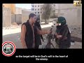 Wahhabi Sex Jihadist Women Shelling Damascus with Mortars