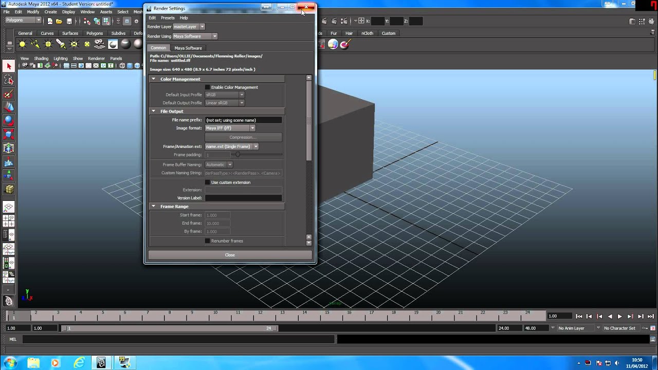 autodesk maya 2012: maya wont load the mental ray render plugin ...