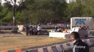 WRC Rally Guanajuato Mexico 2014 - Robert Kubica Crash SSS10