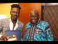 visit by the  dancehall king  shatta w