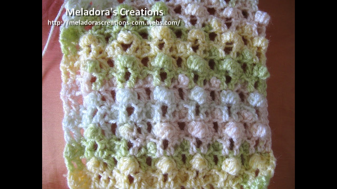 Black Berry Lace Scarf - Left Handed Crochet Tutorial - YouTube