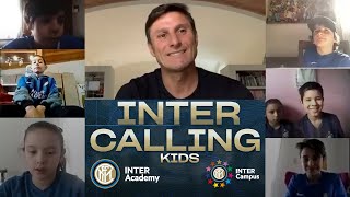 INTER CALLING KIDS | JAVIER ZANETTI with INTER ACADEMY ARGENTINA and INTER CAMPUS ⚫🔵🇦🇷??? [SUB ITA+ENG]