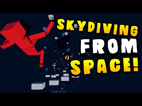 Jumping & Skydiving From Space in Fun With Ragdolls