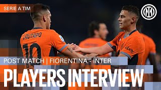 SOMMER AND ASLLANI | FIORENTINA 0-1 INTER | PLAYERS INTERVIEW 🎙️⚫🔵??