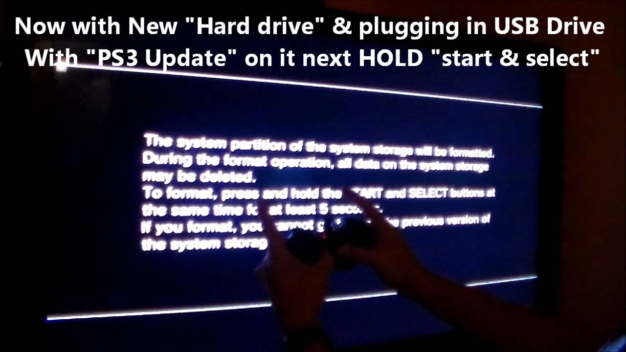 how to fix a corrupted hard drive ps4