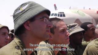 IDF Paratroopers Take the Biggest Jump of Their Lives