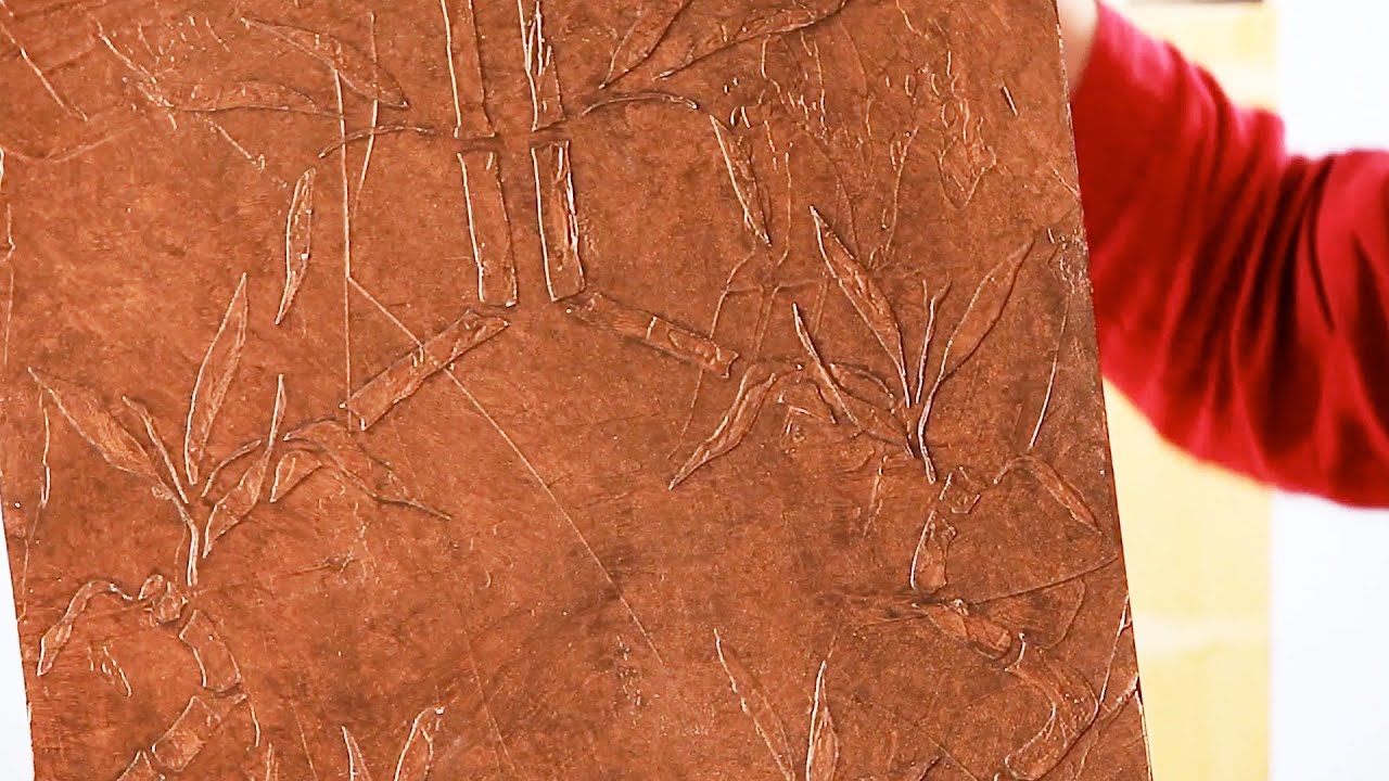 How to Paint a Wall to Look like Bamboo Paint Techniques YouTube