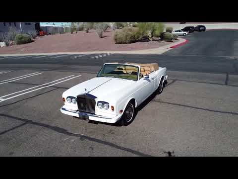 video 1981 Rolls-Royce Corniche