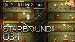 STARBOUND [HD+] #034 - Die GEIßEL DER GALAXIS vs. Die Affenstadt ★ Let's Play Starbound