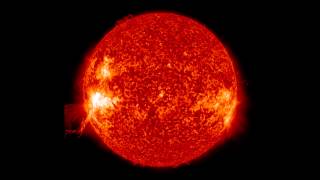 NASA | SDO Lunar Transit, Prominence Eruption, and M-Class Flare