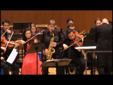 Piazzolla Six Tango Etudes (1 & 2) Claude Delangle & City Chamber Orchestra of Hong Kong