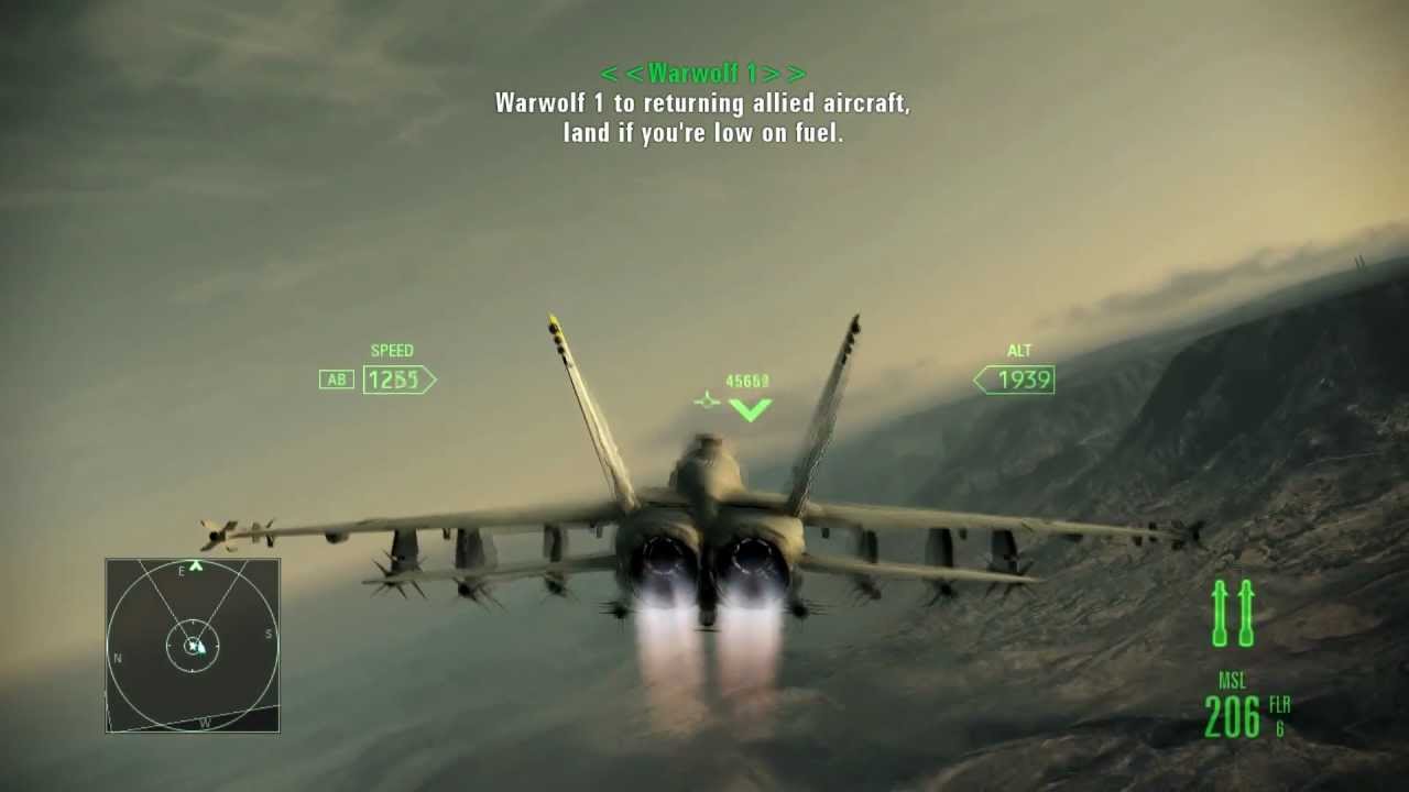 Ace Combat Assault Horizon Campaign Walkthrough | Mission 5 | Blue On ...