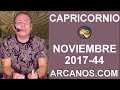 Video Horscopo Semanal CAPRICORNIO  del 29 Octubre al 4 Noviembre 2017 (Semana 2017-44) (Lectura del Tarot)