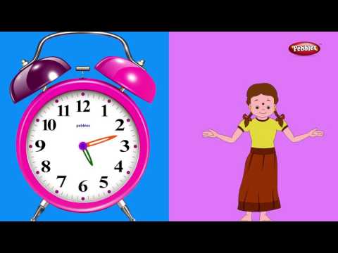 Download Ghadyalat Vajle Ek | घड्याळ मराठी कविता | Marathi Rhymes For Kids | Nursery Rhymes with Lyrics