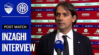 ROMA 0-3 INTER | SIMONE INZAGHI EXCLUSIVE INTERVIEW [SUB ENG] 🎙️⚫🔵??
