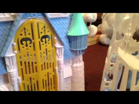 Play Doh Frozen Dolls Magic Clip Elsa and Anna Disney Frozen Princess