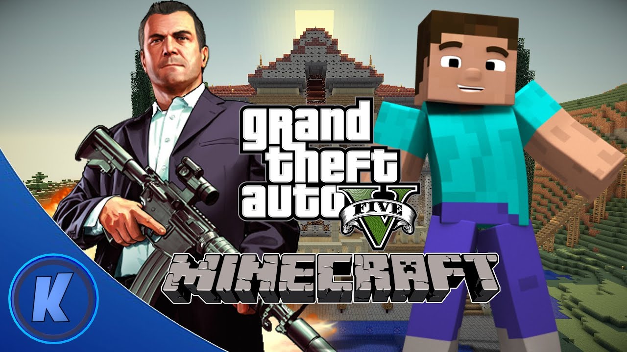 скачать gta 5 minecraft