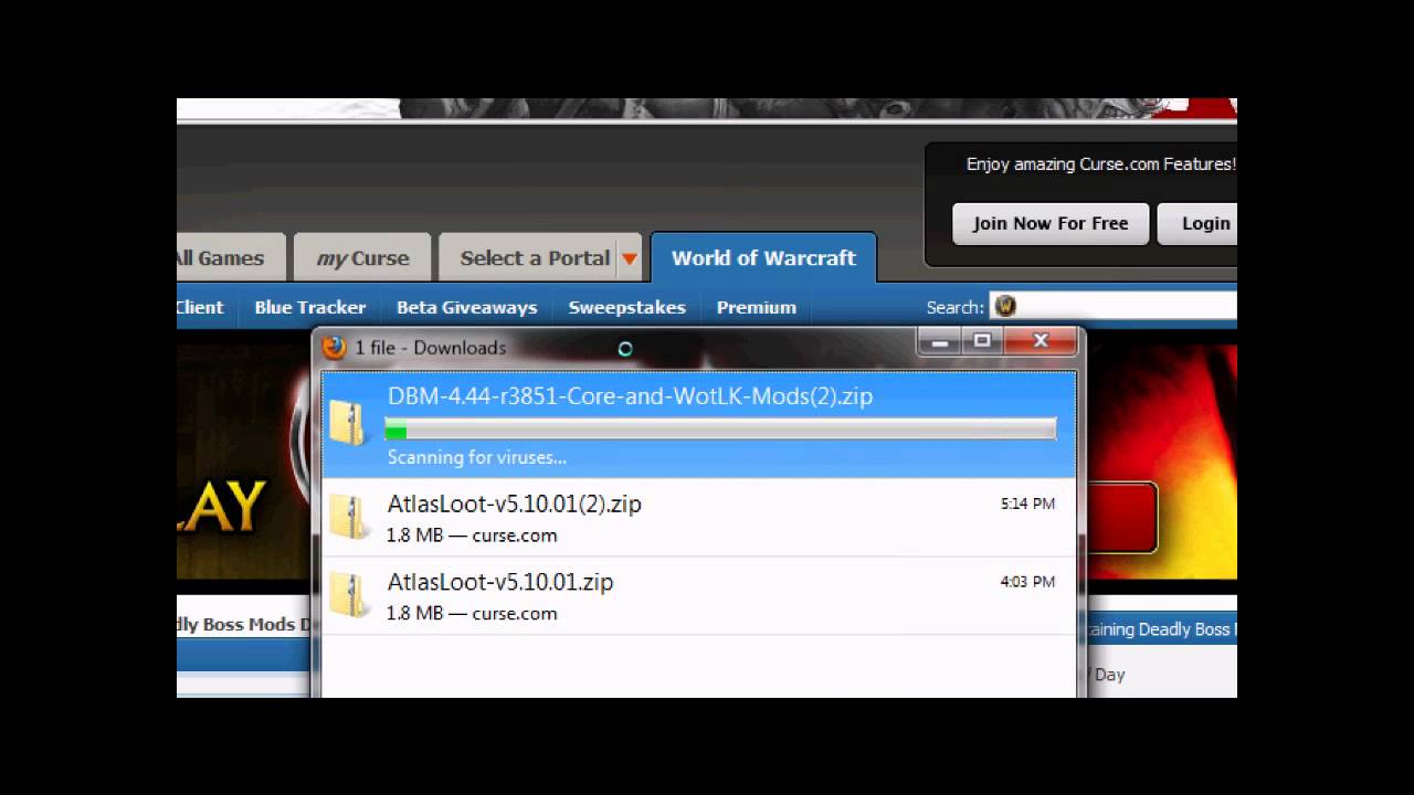 How To Download and Install a World of Warcraft Addon - YouTube