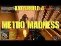 BattleField 4 Squad Up! Metro Madness (BattleField 4 Second Assault Metro Gameplay)