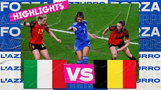 Highlights: Italia-Belgio 1-2 | Femminile | Arnold Clark Cup