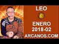 Video Horscopo Semanal LEO  del 7 al 13 Enero 2018 (Semana 2018-02) (Lectura del Tarot)