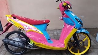 Top modifikasi mio sporty thailand style Top modifikasi mio sporty thailand style