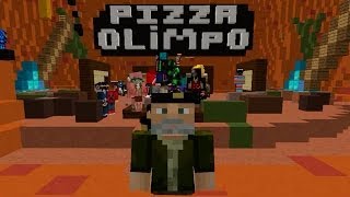 CUIDADO QUE TE CAES!! Minecraft Mini-Juego Olimpocraft | Pizza Spleef #2