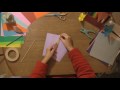 Paper Craft Projects : How To Make A Paper Kite - Youtube