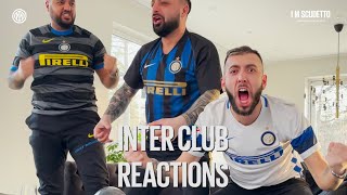 INTER CLUB REACTIONS ACROSS THE GLOBE! | CROTONE 0-2 INTER | We are the Serie A Champions! 🗺️⚫🔵🤣???