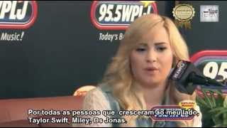 Demi Lovato fala sobre Selena Gomez, Miley Cyrus, Taylor Swift (LEGENDADO)