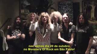 Whitesnake manda recado para o Monsters Of Rock