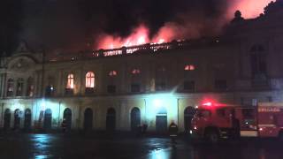 Incêndio no Mercado Público