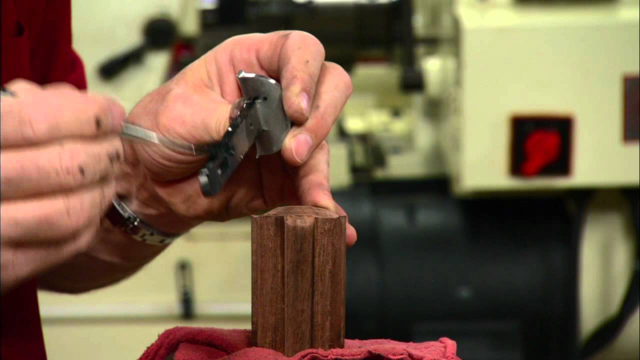 Gunsmithing How to Inlet the Forend Iron on a SidebySide Shotgun YouTube