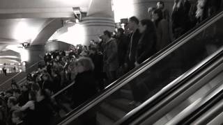 Flashmob Mylène Farmer : Désenchantée 2012