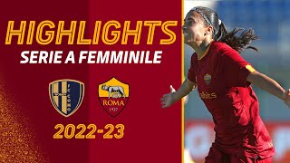 🙌? U’'ALTRA VITTORIA!👏?? Como 0-1 Roma | HIGHLIGHTS SERIE A FEMMINILE