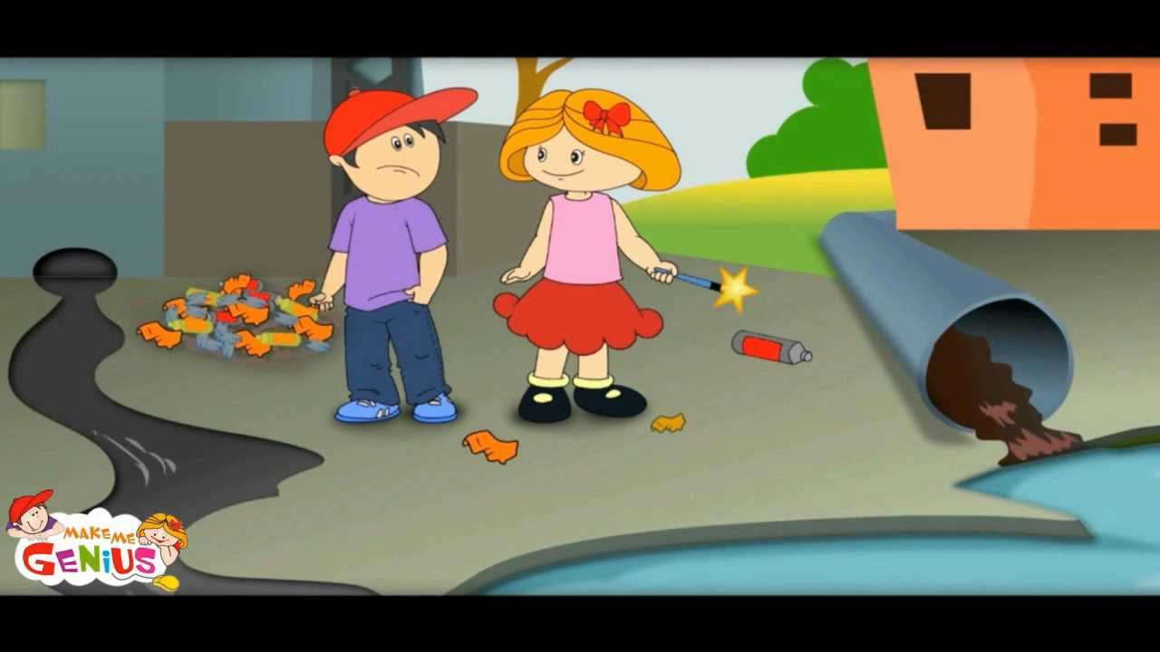 Pollution Video 1 -For Kids -Pollution : Meaning and Definition - YouTube