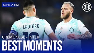 CREMONESE 1-2 INTER | BEST MOMENTS | PITCHSIDE HIGHLIGHTS 👀⚫🔵??