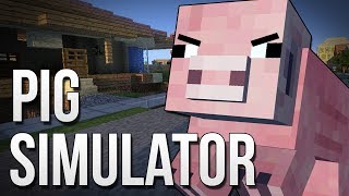 PIG SIMULATOR : Goat Simulator in Minecraft!