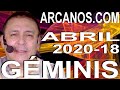 Video Horóscopo Semanal GÉMINIS  del 26 Abril al 2 Mayo 2020 (Semana 2020-18) (Lectura del Tarot)
