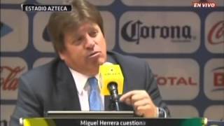 Conferencia del Piojo Herrera despues de la final AMERICA vs LEON