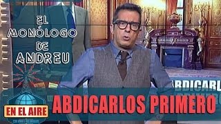 En el aire - "¿Lo de estos días cuenta como República?"