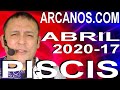 Video Horóscopo Semanal PISCIS  del 19 al 25 Abril 2020 (Semana 2020-17) (Lectura del Tarot)